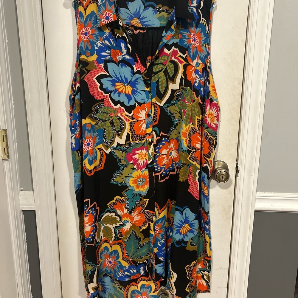 Sleeveless Coverup Dress